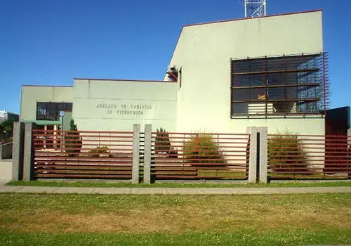 Edificio del Juzgado de Garantía de Pitrufquén