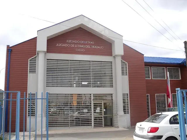 Edificio del Juzgado de Letras del Trabajo de Castro