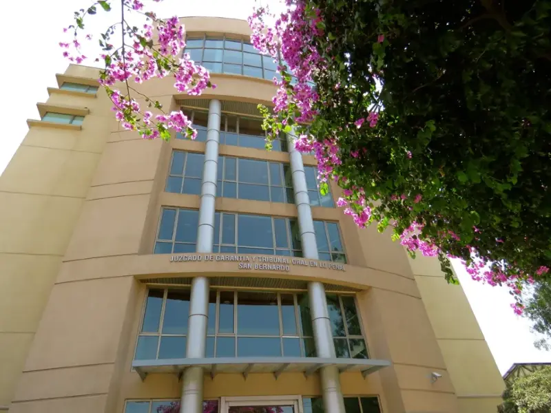 Edificio del Tribunal de Juicio Oral en lo Penal de San Bernardo