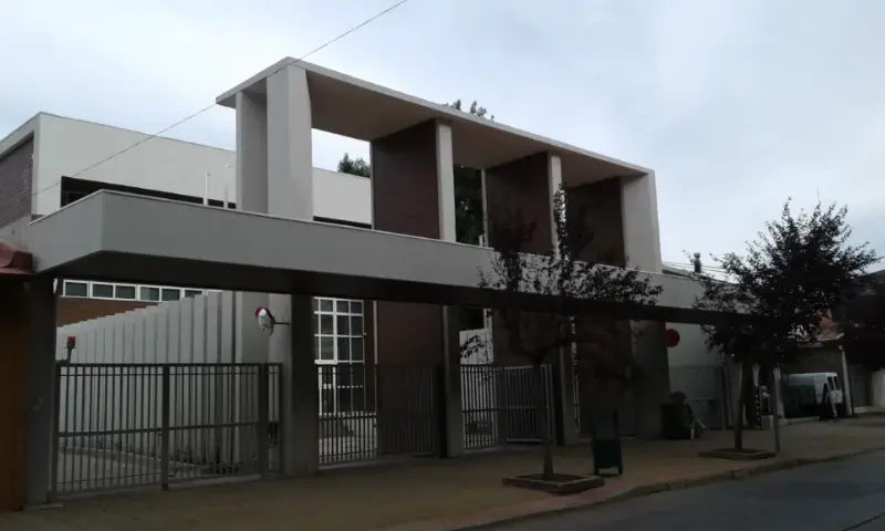 Edificio del Juzgado de Familia de Yumbel