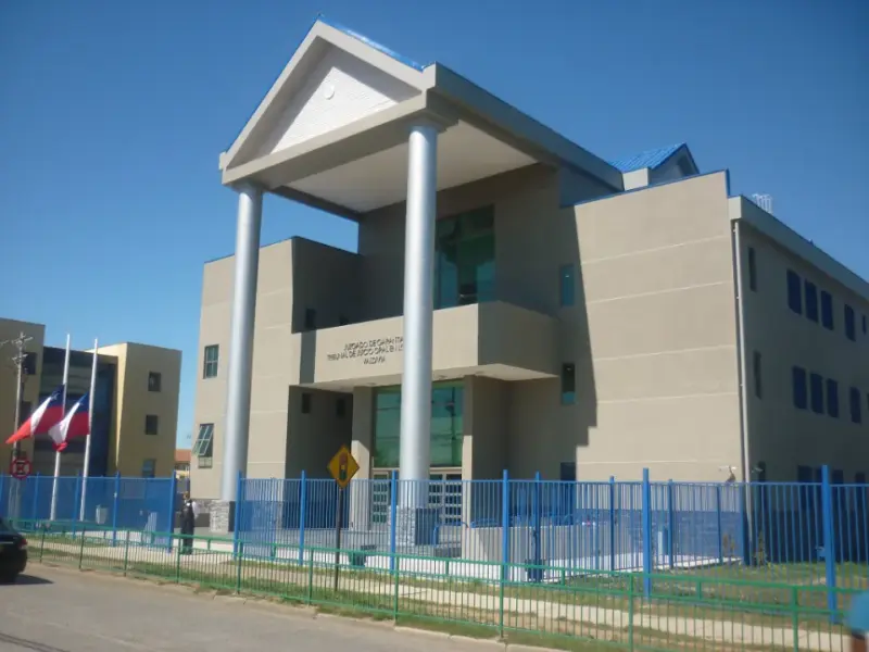 Edificio del Juzgado de Garantía de Valdivia