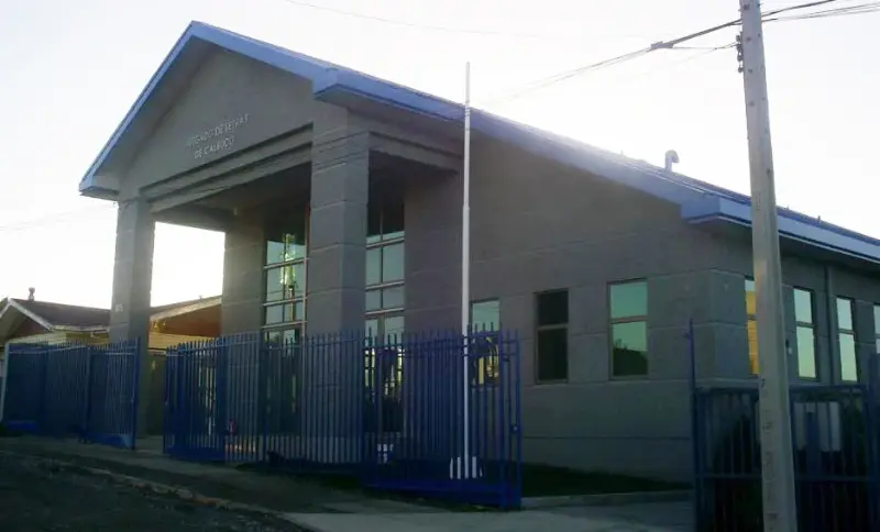 Edificio del Juzgado de Letras y Garantía de Calbuco