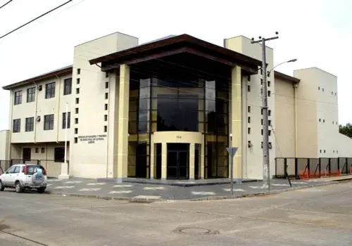 Edificio del Juzgado de Garantía de Cañete