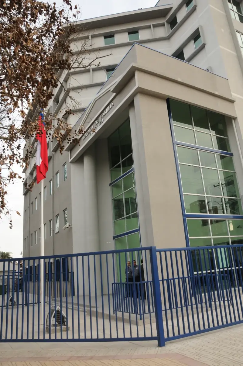 Edificio del Juzgado de Familia de Talca