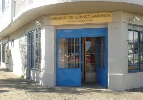 Edificio del Juzgado de Letras y Garantía de Curacautín